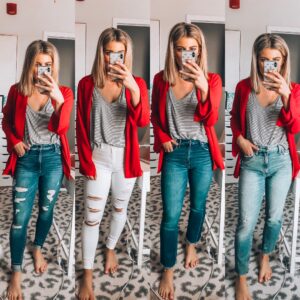 Spring Denim Styles | Abercrombie Jeans | Audrey Madison Stowe a fashion and lifestyle blogger