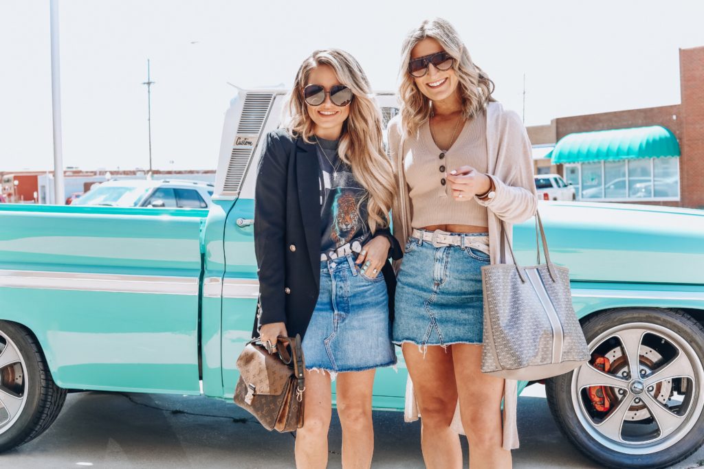 Styling A Denim Skirt | Texas Blogger | Audrey Madison Stowe a fashion and lifestyle blogger