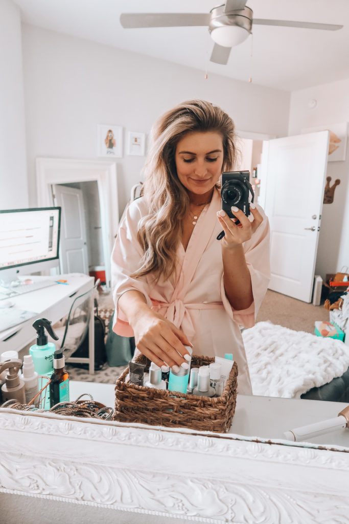 My Morning and Evening Skincare Routine for Hydrated Skin | Audrey Madison Stowe a fashion and lifestyle blogger
