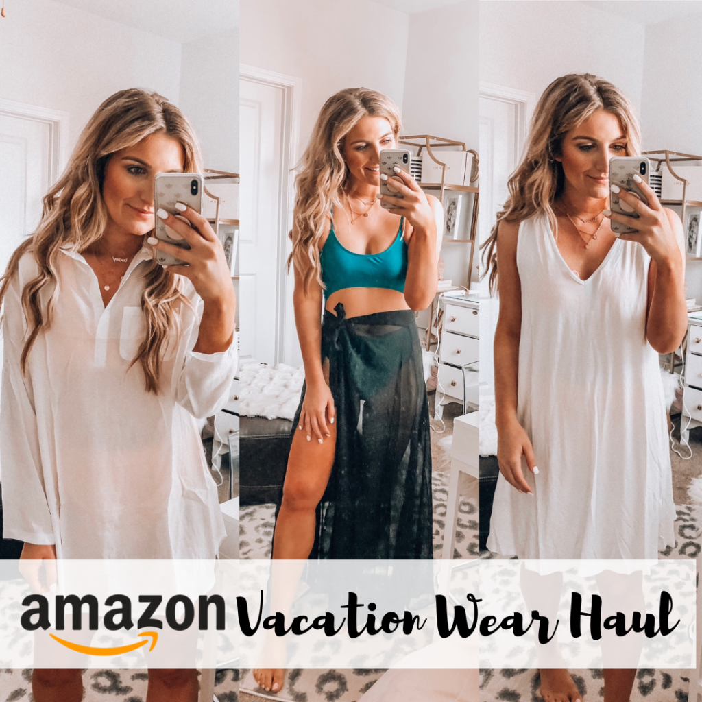 Amazon Vacation Wear Haul Under $30 | Cute bikinis and coverups | Audrey Madison Stowe a fashion and lifestyle blogger