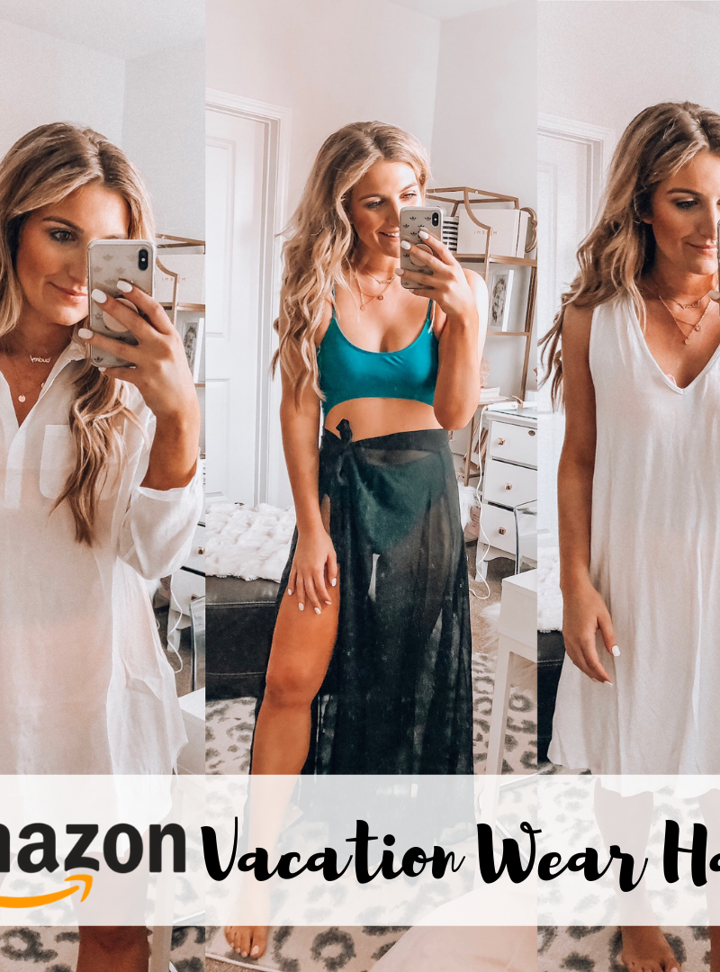 Amazon Vacation Wear Haul Under $30 | Cute bikinis and coverups | Audrey Madison Stowe a fashion and lifestyle blogger