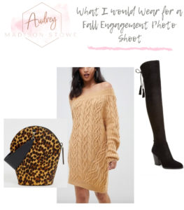 What to Wear For Engagement Photos in the Fall | Audrey Madison Stowe a fashion and lifestyle blogger in Texas