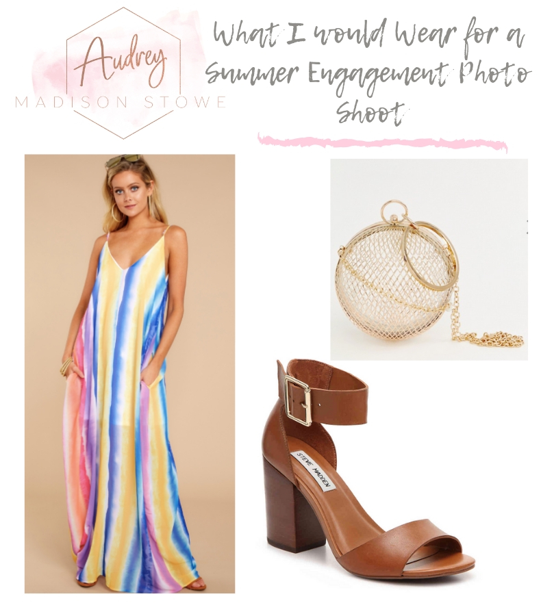 What to Wear For Engagement Photos in the Summer | Audrey Madison Stowe a fashion and lifestyle blogger in Texas