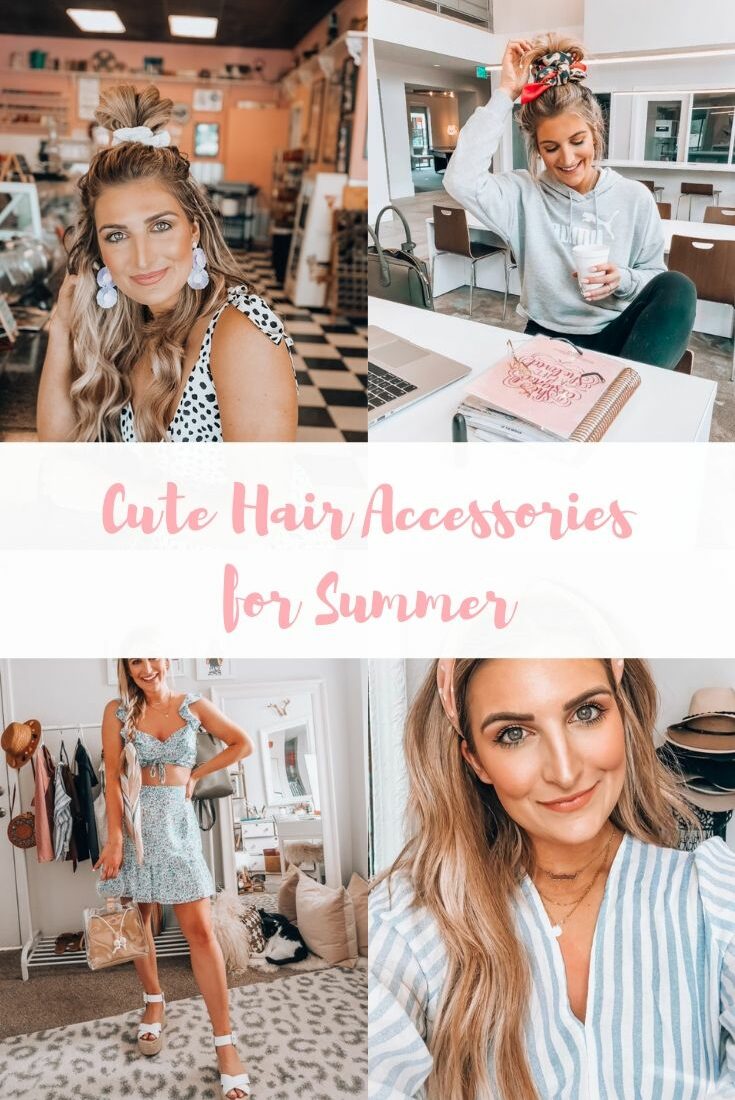 Cute Hair Accessories for Summer | Audrey Madison Stowe a fashion and lifestyle blogger