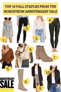 Top 10 Fall Staples From the Nordstrom Anniversary Sale that's Still in Stock | Audrey Madison Stowe a fashion and lifestyle blogger