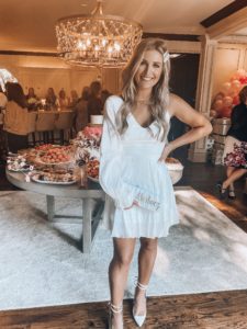 Bride to Be at Bridal Shower | Audrey Madison Stowe a fashion and lifestyle blogger