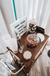 I'll Take the Boos | How To Style A Fall Bar Cart | Audrey Madison Stowe a fashion and lifestyle blogger