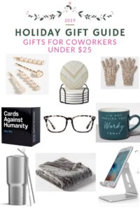 Gifts For Coworkers Under $25 | Holiday Gift Guide | Audrey Madison Stowe a fashion and lifestyle blogger