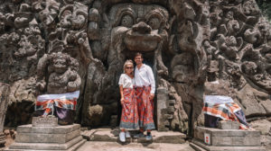 Husband and Wife on Honeymoon in Ubud, Bali