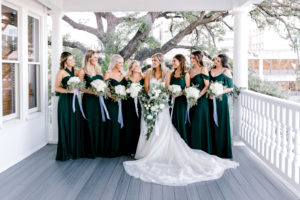 Emerald Green Bridesmaid Dresses | Birdygrey | Winter Wedding | Audrey Stowe a fashion and lifestyle blogger