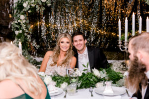 Winter Wedding Reception | Decor and details | Audrey Madison Stowe a fashion and lifestyle blogger