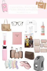 Essential Packing Items From Amazon | Packing Tips | Audrey Madison Stowe a fashion and lifestyle blogger
