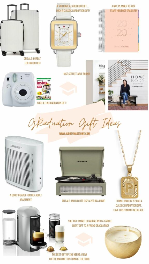 Graduation Gift Ideas 2020 | Gifts for all price points | Audrey Madison Stowe a fashion and lifestyle blogger