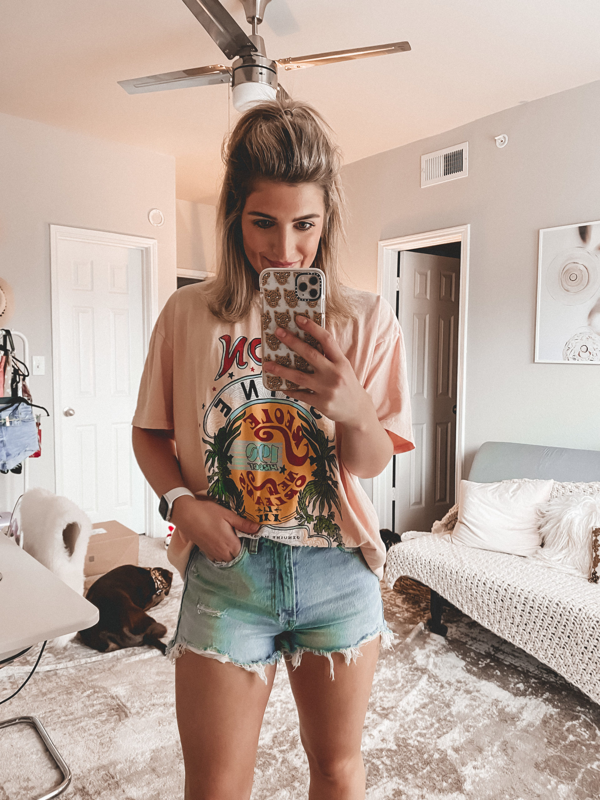 Top 4 Pairs of Denim Shorts I'm Currently Loving - Audrey Madison Stowe