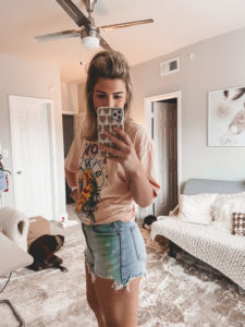 Top 4 Pairs of Denim Shorts I'm Currently Loving | Audrey Madison Stowe a fashion and lifestyle blogger