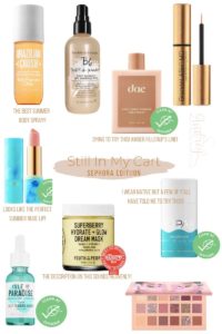 Summer Sephora Wishlist | New Beauty items I want to try | Audrey Madison Stowe