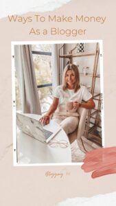 Ways To Make Money as A Blogger | Blogging 101 | Audrey Madison Stowe