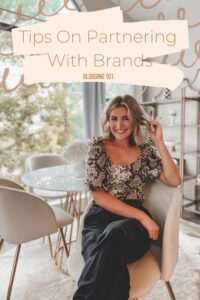 How To Partner With Brands | Blogging 101 | Audrey Stowe
