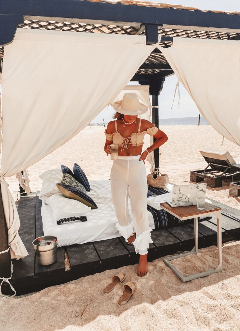 Cabana Style in Cabo San Lucas | Mexico All Inclusive Resort | Audrey Madison Stowe a fashion and lifestyle blogger