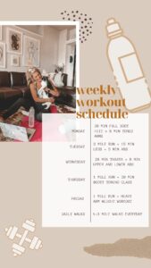 How I Plan My Home Workouts | Wellness Wednesday | Audrey Madison Stowe a fashion and lifestyle blogger