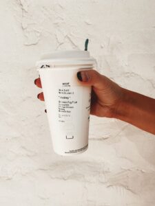 London Fog Tea Latte | Starbucks Drinks to Try | Audrey Madison Stowe