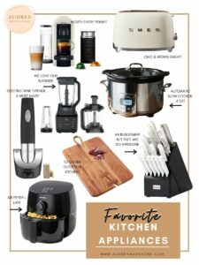 Favorite Kitchen Appliances | Wedding Registry Ideas | Homeware Christmas Gifts to Give | Audrey Madison Stowe a fashion and lifestyle blogger