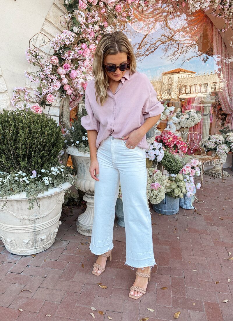 Cute casual Easter outfit 2021 | Audrey Madison Stowe a texas lifestyle blogger