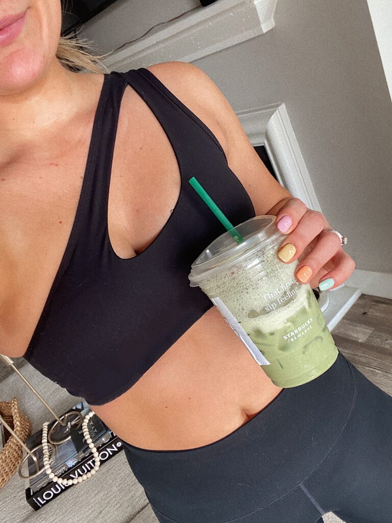 Matcha Green tea + Chai! A New Starbucks drink to try this Spring | Audrey Madison Stowe