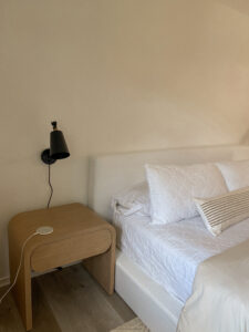 Soft Frame Platform Bed | Neutral room aesthetic | Audrey Madison Stowe