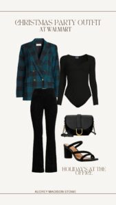 Office party outfit idea | Holiday style