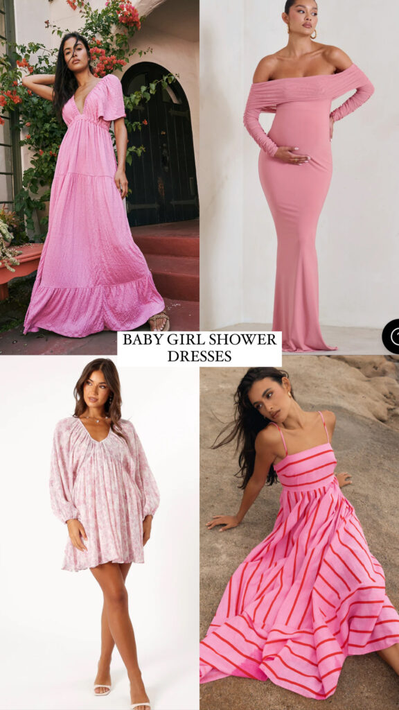 baby girl shower dresses